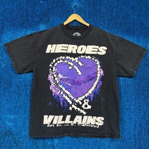 Metro Boomin Heroes and Villains Hip-Hop T-Shirt Size Extra Large